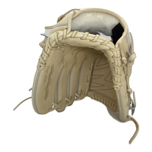 MIZUNO (ミズノ) 硬式グローブ 約29cm ベージュ 耕作印 HAGA JAPAN