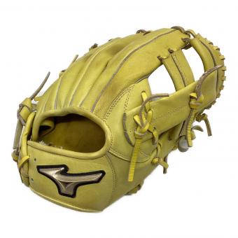 MIZUNO (ミズノ) 軟式グローブ イエロー Hselection01 Global Elite 内野用 R18203