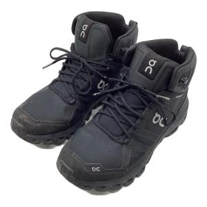 on (オン) トレッキングシューズ メンズ SIZE 25.5cm ブラック 防水 Cloudrock Mid Waterproof ハイカット(ソフトソール) WATER PROOF