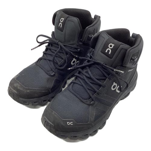 on (オン) トレッキングシューズ メンズ SIZE 25.5cm ブラック 防水 Cloudrock Mid Waterproof ハイカット(ソフトソール) WATER PROOF
