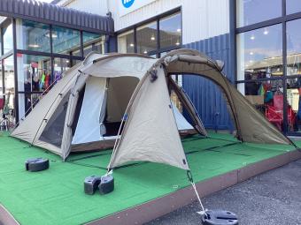 Snow peak (スノーピーク) ドームテント 2025年製 SD-030 アメニティドーム 3 約515×280×165(h)cm 2～3人用 程度A 程度A スカートあり ハンマーなし/説明書なし