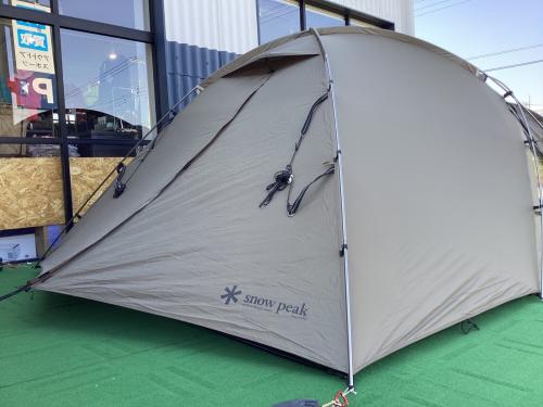 Snow peak (スノーピーク) ドームテント 2025年製 SD-030 アメニティドーム 3 約515×280×165(h)cm 2～3人用 程度A 程度A スカートあり ハンマーなし/説明書なし