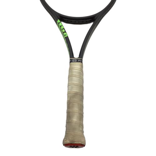 Wilson (ウィルソン) 硬式テニスラケット 98インチ//重さ：305g/グリップサイズ:2 ガット無し BLADE 98 18×20 V7.0