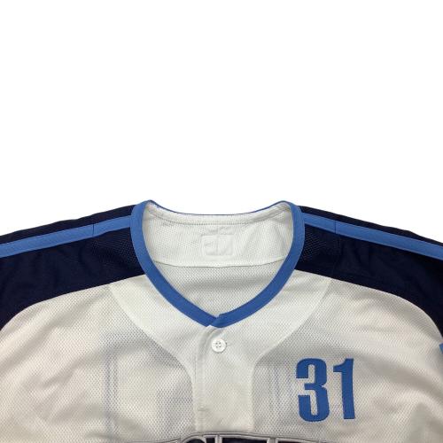 横浜DeNAベイスターズ (ヨコハマディーエヌエーベイスターズ) 応援グッズ ホワイト×スカイブルー 2006シーズン 【31】吉村裕基 サイン証明無し @ ユニフォーム 2006サマーユニフォーム プロ仕様モデル