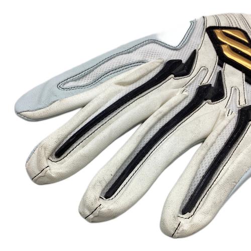 読売ジャイアンツ 応援グッズ ホワイト 二岡智宏 バッティンググローブ 刺繍グローブ プロ仕様モデル