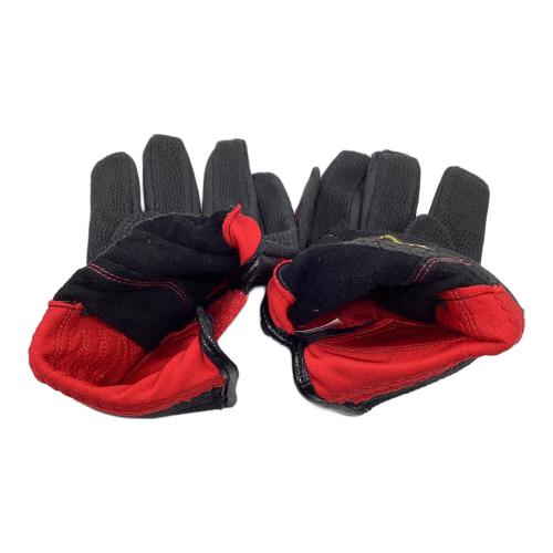 東京ヤクルトスワローズ (トウキョウヤクルトスワローズ) 応援グッズ ブラック×レッド バッティンググローブ 刺繍入りグローブ プロ仕様モデル