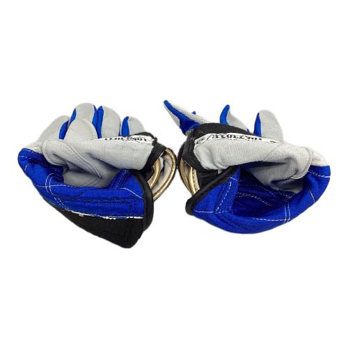 千葉ロッテマリーンズ (チバロッテマリーンズ) 応援グッズ ホワイト 【22】里崎智也 バッティンググローブ 刺繍入りグローブ プロ仕様モデル