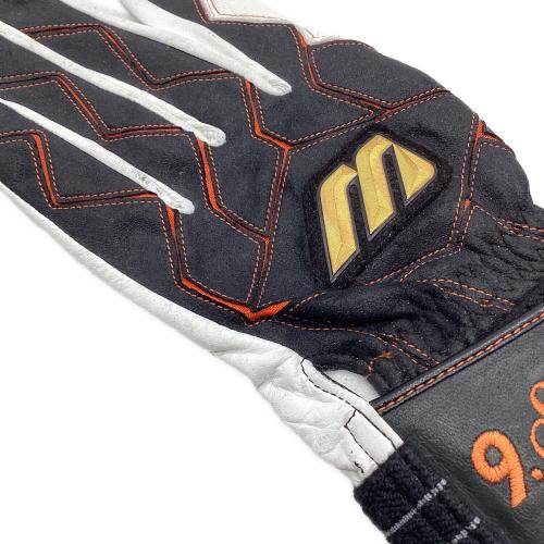 読売ジャイアンツ (ヨミウリジャイアンツ) 応援グッズ ブラック 【9】清水 バッティンググローブ 刺繍入りグローブ