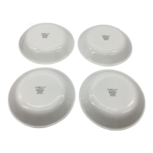 LAND'S アウトドア食器 カップ・プレート・ボウル各4個 ケース付 CORELLE アウトドアテーブルウェアセット