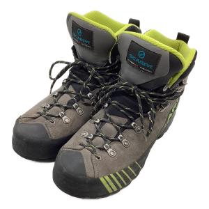 SCARPA (スカルパ) トレッキングシューズ ユニセックス SIZE 26.5cm/EU43 グレー×グリーン RIBELLE HD ハイカット(ハードソール)