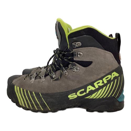 SCARPA (スカルパ) トレッキングシューズ ユニセックス SIZE 26.5cm/EU43 グレー×グリーン RIBELLE HD ハイカット(ハードソール)