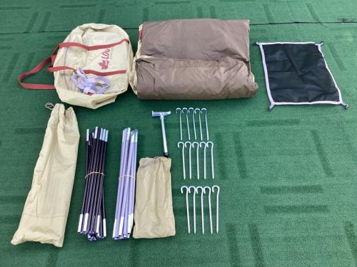 LOGOS (ロゴス) ツールームテント 71201093 Fes Breeze 2ルーム L-BC 約530×300×175(h)cm 4～5人用 未使用品 未使用品