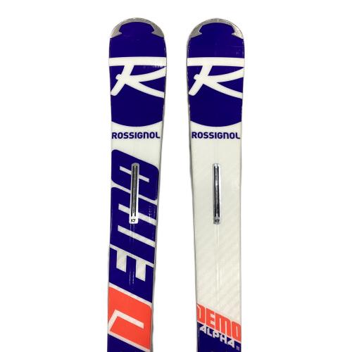 ROSSIGNOL (ロシニョール) カービングスキー 166cm 18/19モデル DEMO ALPHA TI ・LOOK DUAL