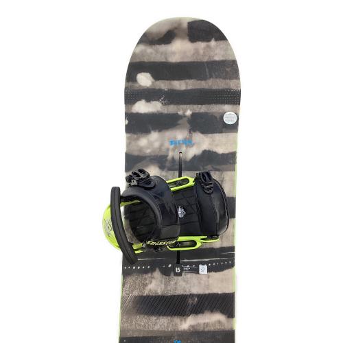 BURTON (バートン) スノーボード 154cm ブラック M6 ロッカー BLUNT ビンディング付(BURTON MISSION EST Sサイズ)