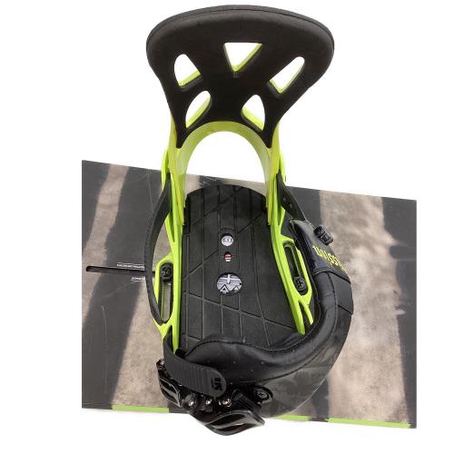 BURTON (バートン) スノーボード 154cm ブラック M6 ロッカー BLUNT ビンディング付(BURTON MISSION EST Sサイズ)