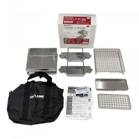 UNIFLAME ユニフレーム ユニセラ TG-III ミニ 新品未使用 廃盤 ユニフレーム UNIFLAME ユニセラ TG-III | ガレージキャンプ