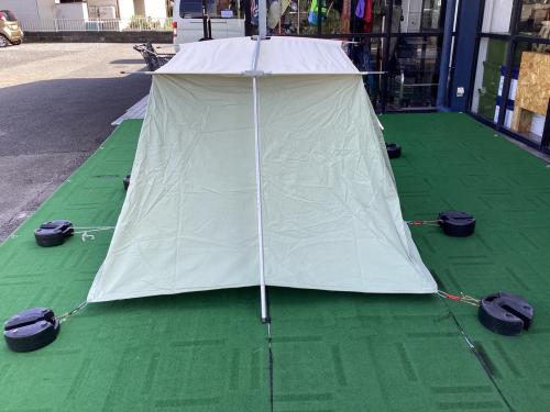 springbar (スプリングバー) ロッジテント パールグレー スプリングバー コンパクト2 約175.5×247×135(h)cm 1～2人用