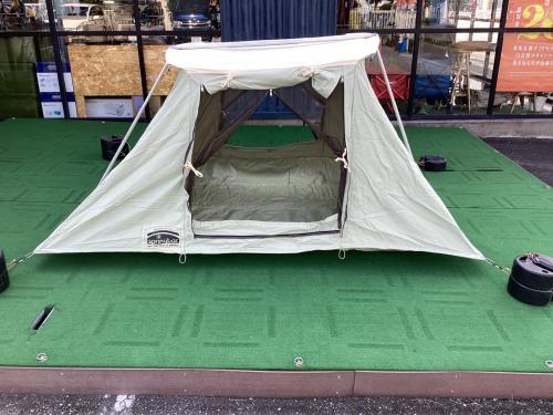 springbar (スプリングバー) ロッジテント パールグレー スプリングバー コンパクト2 約175.5×247×135(h)cm 1～2人用