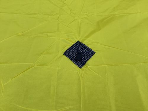 JINDAIJI MOUNTAIN WORKS (ジンダイジマウンテンワークス) レクタタープ イエロー/希少品 JMW/ジンダイジマウンテンワークス PBタープ5×8 150×240㎝ 1～2人用 程度S ポール別売り