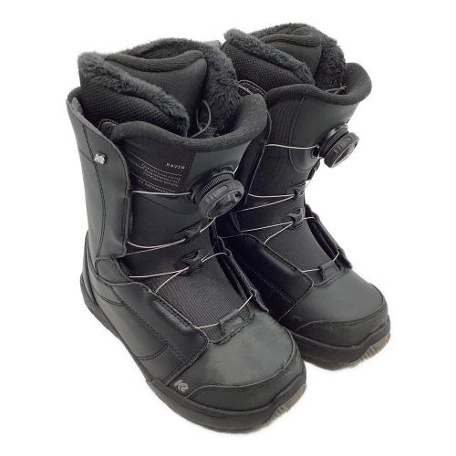 K2 (ケーツー) スノーボードブーツ レディース SIZE 22cm ブラック HAVEN BOAシステム