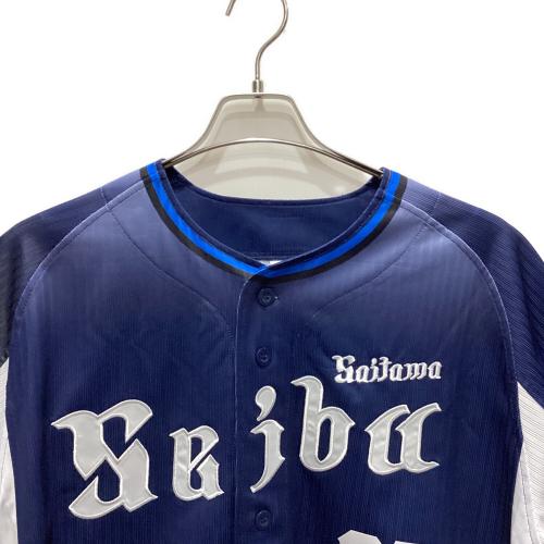 埼玉西武ライオンズ 応援グッズ SIZE M ネイビー Fanatics ビジター【27】炭谷銀仁朗 ユニフォーム レプリカ