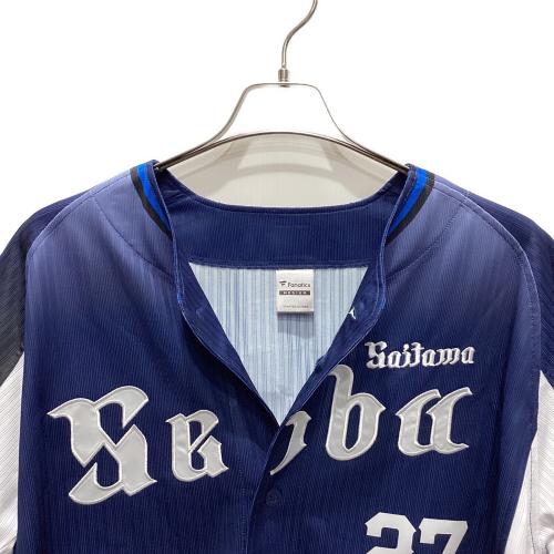 埼玉西武ライオンズ 応援グッズ SIZE M ネイビー Fanatics ビジター【27】炭谷銀仁朗 ユニフォーム レプリカ