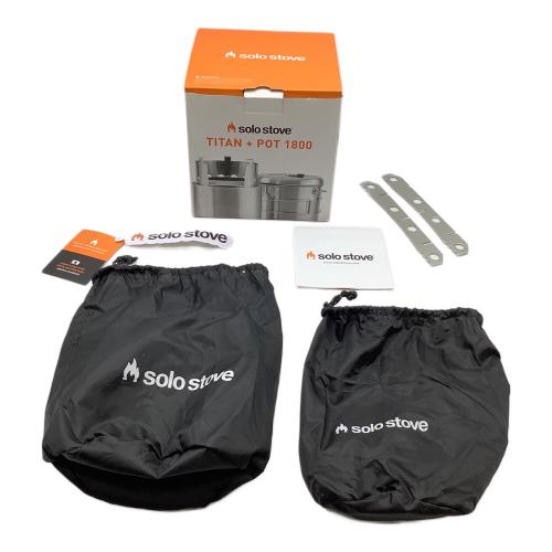 solo stove (ソロストーブ) クッカー TITAN + POT 1800