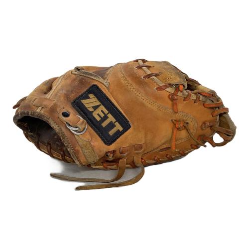ZETT 硬式グローブ ブラウンキャッチャーミット ZETT (ゼット) 硬式グローブ ブラウン キャッチャーミット