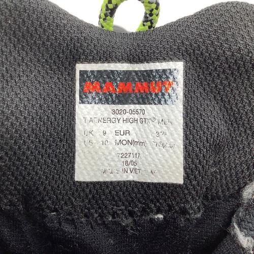 MAMMUT (マムート) T エナジー HIGH GTX トレッキングシューズ 3020-05570 メンズ SIZE 27.5cm ブラック