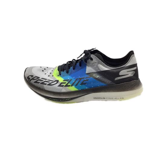 SKECHERS (スケッチャーズ) ランニングシューズ Skechers GOrun Speed Elite Hyper スピードエリート メンズ SIZE 28cm ブラック×ホワイト