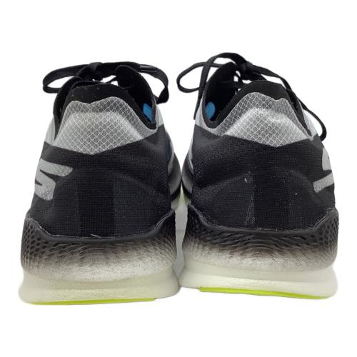 SKECHERS (スケッチャーズ) ランニングシューズ Skechers GOrun Speed Elite Hyper スピードエリート メンズ SIZE 28cm ブラック×ホワイト