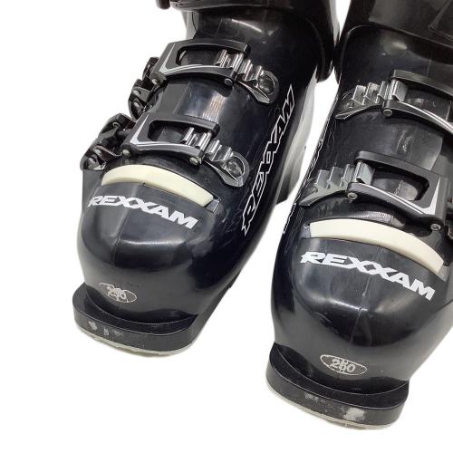 REXXAM (レグザム) スキーブーツ メンズ SIZE 25cm ブラック アルペン規格 293ｍｍ POWER MAX 90