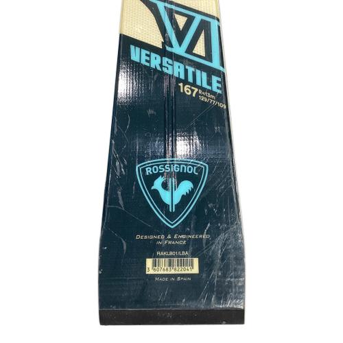 ROSSIGNOL (ロシニョール) カービングスキー 167㎝ 2022年モデル @ SUPER VIRAGE Ⅵ VERSATILE ・LOOK SPX12 GRIP WALK