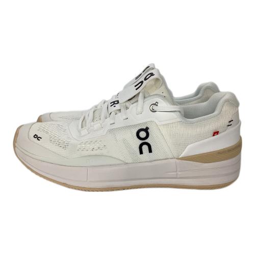 on (オン) テニスシューズ メンズ SIZE 26.5cm ホワイト×ベージュ THE ROGER Pro/ロジャープロ クレイコート用 3wd10601533