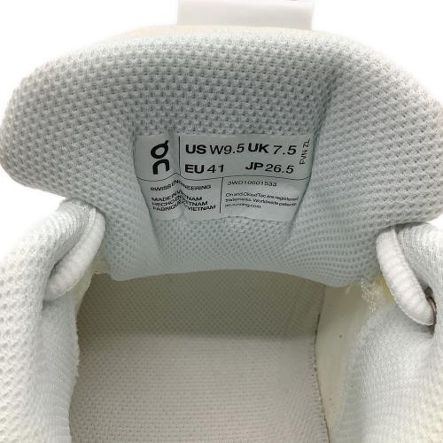 on (オン) テニスシューズ メンズ SIZE 26.5cm ホワイト×ベージュ THE ROGER Pro/ロジャープロ クレイコート用 3wd10601533