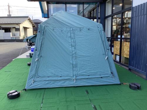 DOD (ディーオーディー) ワンタッチテント T4-825-BL 小穴・ヨゴレ・キズ有 おうちテント
