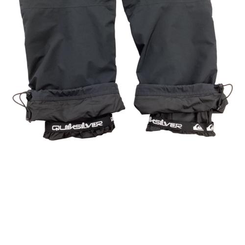 Quiksilver (クイックシルバー) スノーボードウェア(パンツ) メンズ SIZE M ブラック EQYTP03221 ビブパンツ 2024-25モデル ALTOSTRATUS STRET GO GORE-TEX