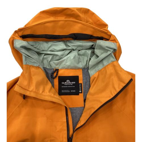 DC スノーボードウェア オレンジ/グレー Quiksilver (クイックシルバー) スノーボードウェア(ジャケット