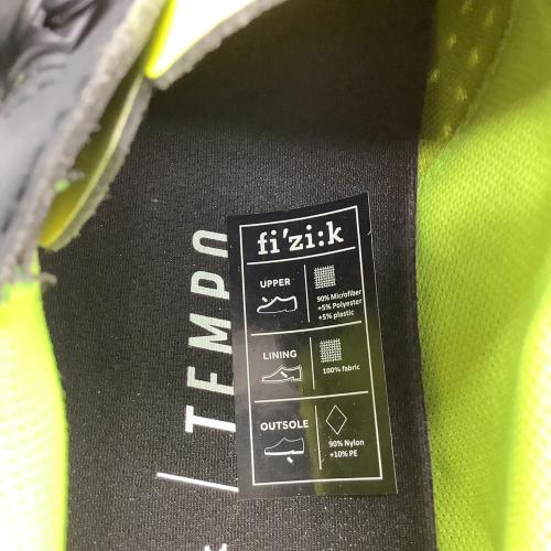 Fizik (フィジーク) ビンディングシューズ メンズ 27.7cm ブラック TEMPO OVERCURVE R5 Shoes