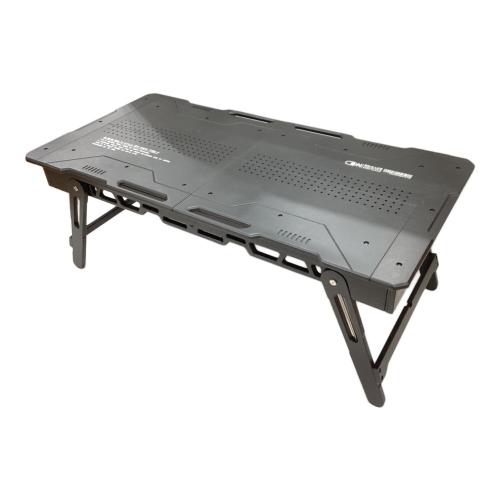 ON U LIFE (オンユーライフ) アウトドアテーブル ブラック IGT規格対応スライドテーブル MY OWN Slide Table