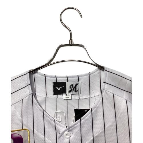 千葉ロッテマリーンズ (チバロッテマリーンズ) 応援グッズ 【17】佐々木朗希 Sサイズ ホワイト