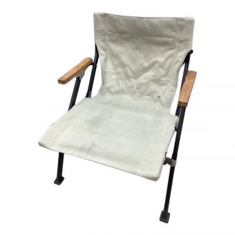 Snow peak (スノーピーク) アウトドアチェア LV-093IV アイボリー ローチェア ショート