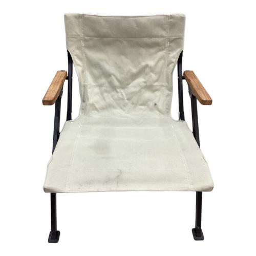 Snow peak (スノーピーク) アウトドアチェア LV-093IV アイボリー ローチェア ショート