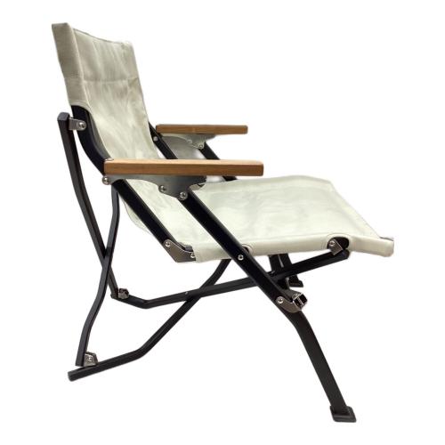 Snow peak (スノーピーク) アウトドアチェア LV-093IV アイボリー ローチェア ショート