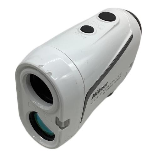 Nikon (ニコン) ゴルフ距離測定器 カバー付 ホワイト COOLSHOT LITE STABILIZED