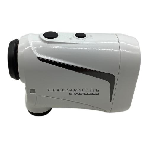 Nikon (ニコン) ゴルフ距離測定器 カバー付 ホワイト COOLSHOT LITE STABILIZED
