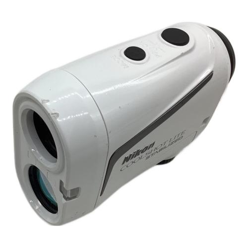 Nikon (ニコン) ゴルフ距離測定器 カバー付 ホワイト COOLSHOT LITE STABILIZED