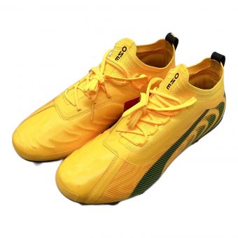 PUMA (プーマ) サッカースパイク メンズ SIZE 26cm イエロー×ブラック プーマ ワン 20.1 HG 105821