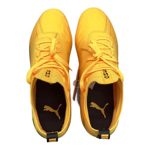 PUMA (プーマ) サッカースパイク メンズ SIZE 26cm イエロー×ブラック プーマ ワン 20.1 HG 105821