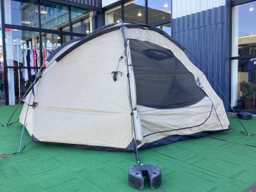 MOBI GARDEN (モビガーデン) シェルター サンドカラー/スリーブ軽微なベタツキ・ヨゴレ・生地ヘタリ有 コマンダー160